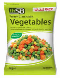 SB Frozen Classic Vegetable Mix 1kg