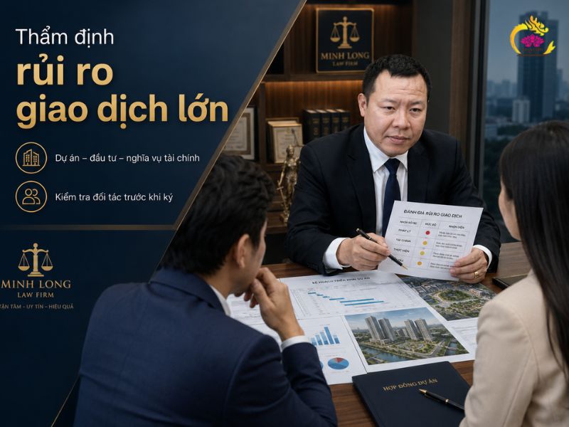 Dịch vụ rà soát hợp đồng kinh tế rủi ro cao của Luật sư Minh Long Dịch vụ rà soát hợp đồng kinh tế rủi ro cao