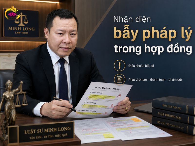 Dịch vụ rà soát hợp đồng kinh tế rủi ro cao của Luật sư Minh Long Dịch vụ rà soát hợp đồng kinh tế rủi ro cao
