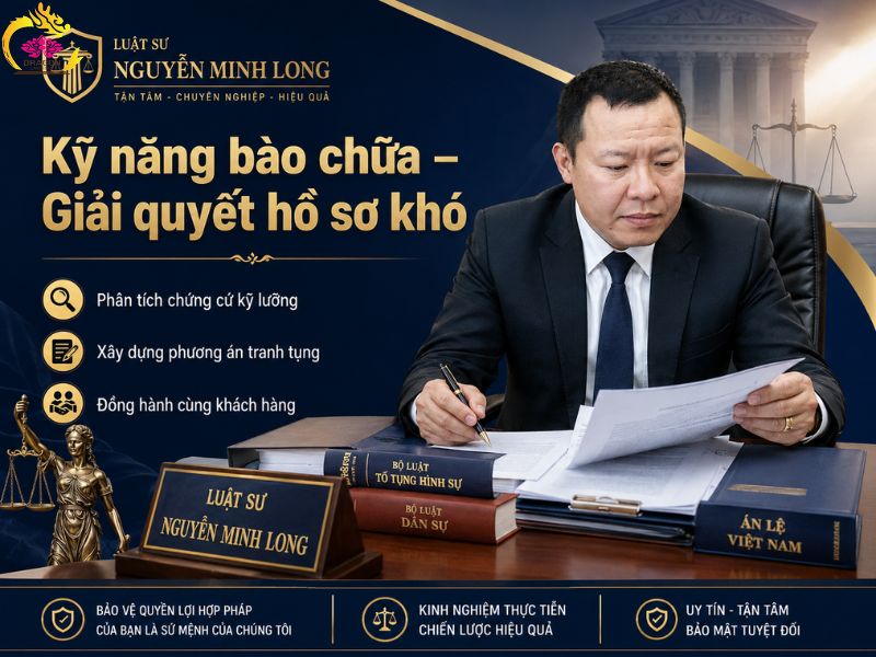  Luật sư Minh Long tham gia tranh tụng