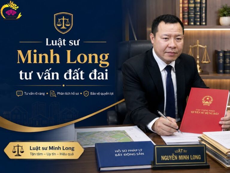 Luật sư Minh Long tư vấn đất đai