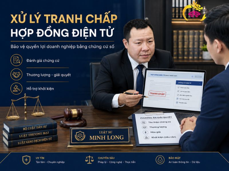 Luật sư tư vấn hợp đồng điện tử