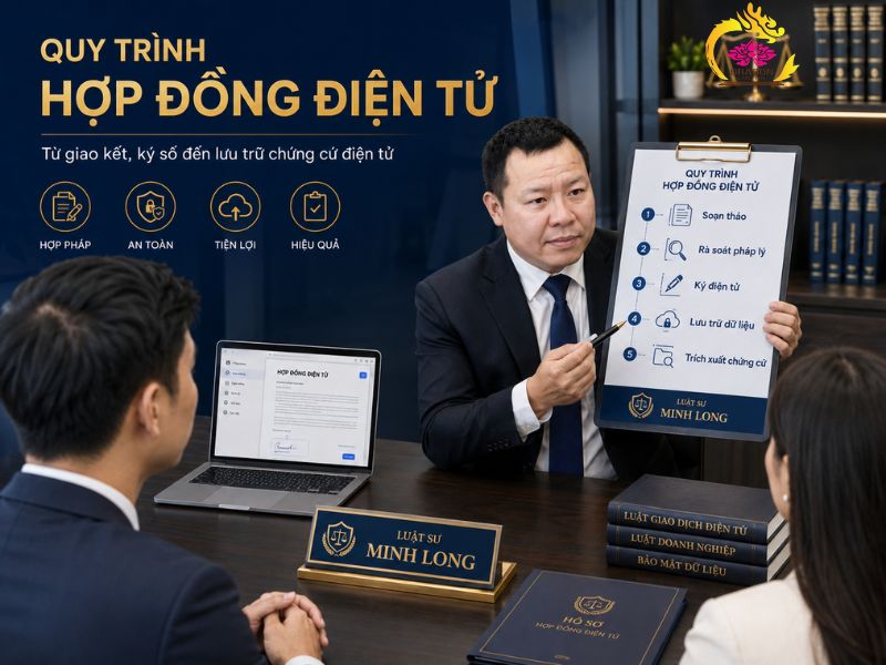 Luật sư tư vấn hợp đồng điện tử