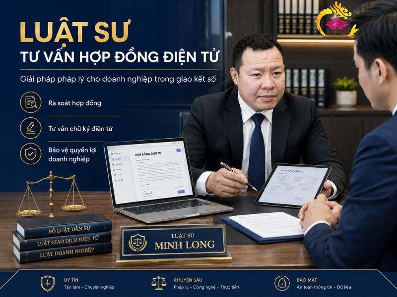 Luật sư tư vấn hợp đồng điện tử