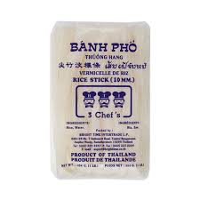 3 Chefs Rice Stick 10mm 454G
