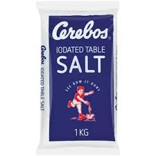 Cerebos Iodised Table Salt 1KG