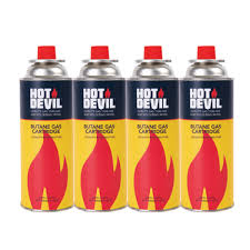 Paramount 4 Pack Butane Gas 4X